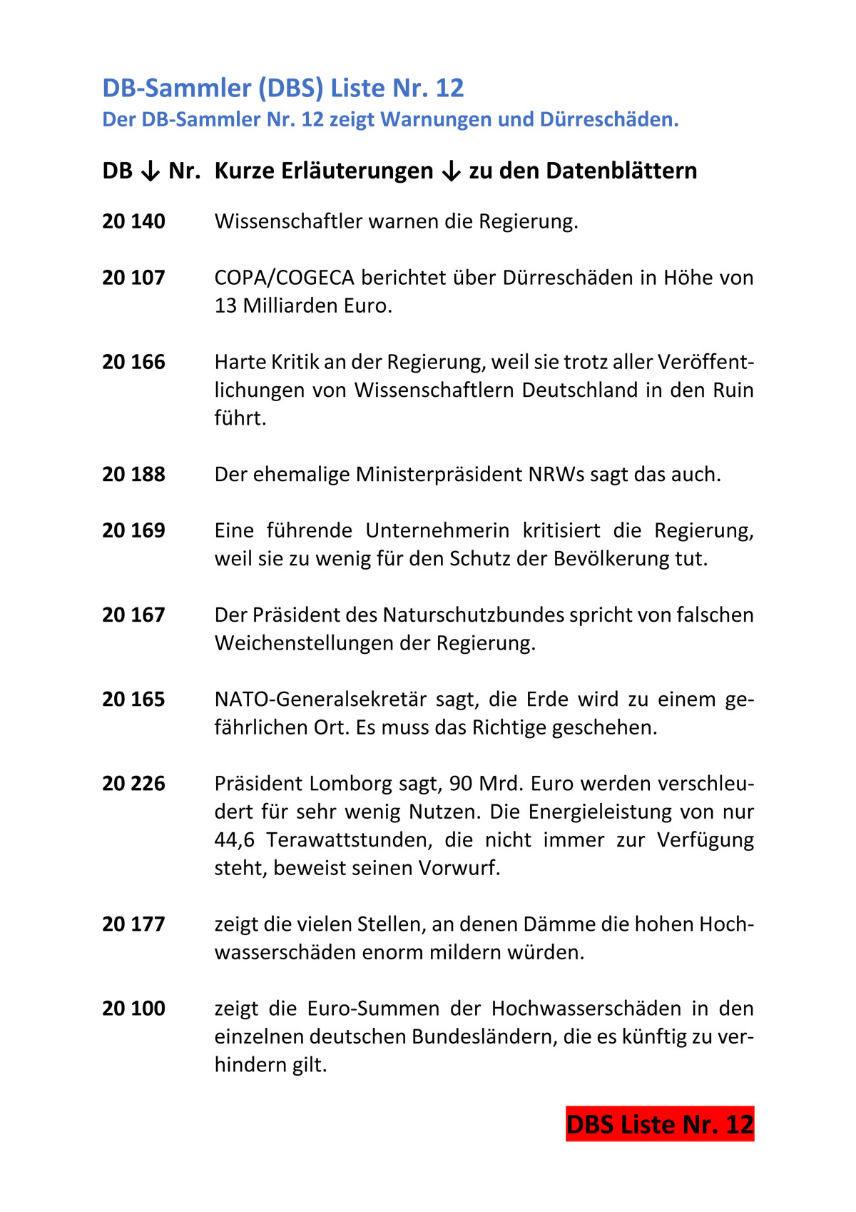 DBS 12 - Seite 1