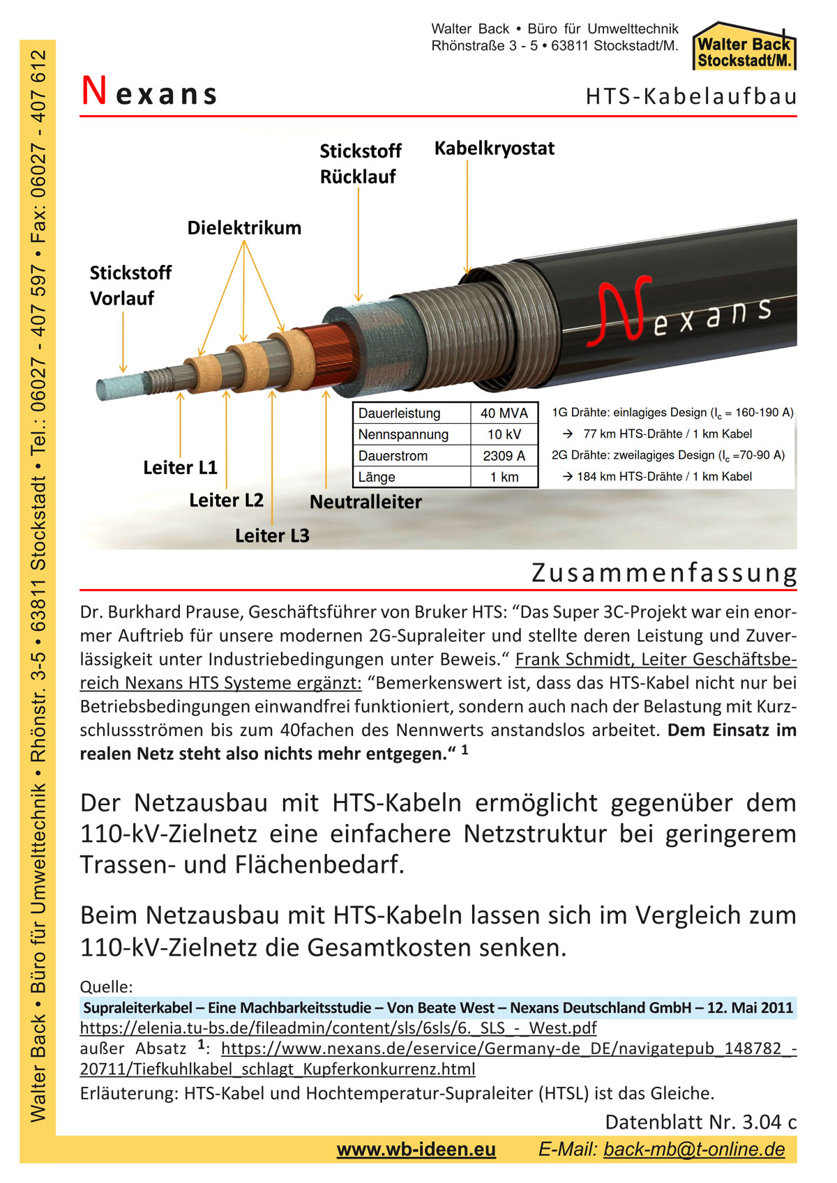 DBS 9 - die Technik vom HTS-Kabel-Wunder (Hochtemperatur-Supraleiter) Seite 4